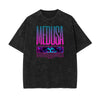 Faded Vanquisher Neon Y2K Graphic Tee