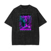 Faded Vanquisher Neon Y2K Graphic Tee