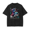 Faded Vanquisher Neon Y2K Graphic Tee