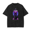 Faded Vanquisher Neon Y2K Graphic Tee