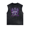 Frayed Edge Celestial & Angel Statue Muscle Tank