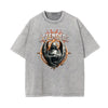 Stone Wash Angel & Celestial Graphic Tee