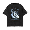 Washed Faded Angel & Celestial Pattern Tee