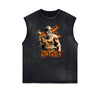 Faded Vintage Zeus Graphic Muscle Tank