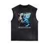 Faded Vintage Zeus Graphic Muscle Tank