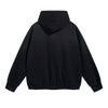 Women's Acid Wash Elastic Hem Hoodie-INNBLAC