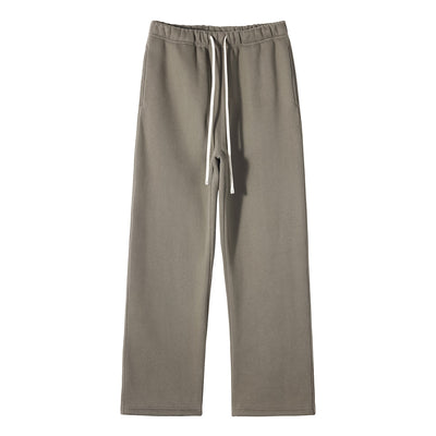 Casual Loose Fit Drawstring Trousers-INNBLAC