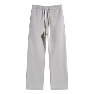 Casual Loose Fit Drawstring Trousers-INNBLAC