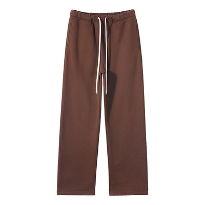 Casual Loose Fit Drawstring Trousers-INNBLAC