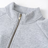 Casual Stand Collar Zipper Sweatshirt-INNBLAC Fashion Apparel