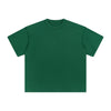 Women's Distressed Edge Reverse Stitch Oversized Tee 7oz-INNBLAC