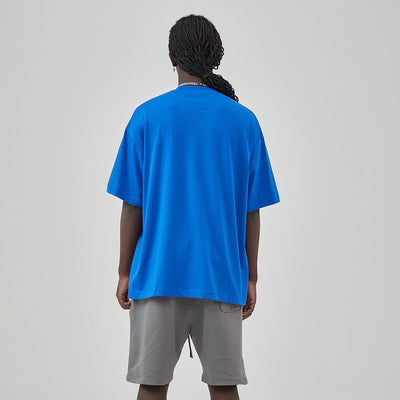 Drop Shoulder Basic Tee 6.7oz-INNBLAC