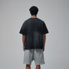 Stone Wash Faded T Shirt 7.5oz-INNBLAC