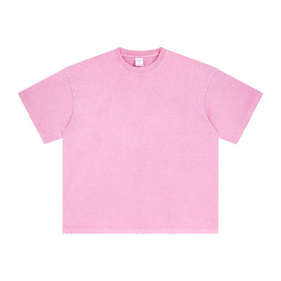 Frayed Edge Thick Cotton T Shirt 7.5oz-INNBLAC