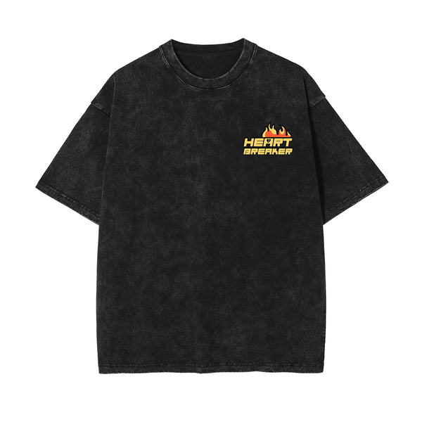 Heart Breaker Y2K Valentines Day Graphic Tee-INNBLAC