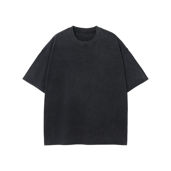 Heavyweight Vintage Rough Edge T Shirt 8oz-INNBLAC