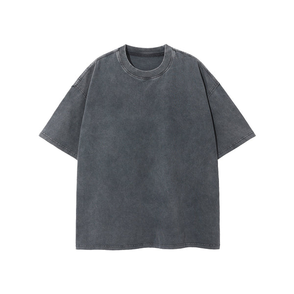Heavyweight Vintage Rough Edge T Shirt 8oz-INNBLAC