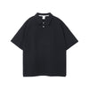 Heavyweight Waffle-knit Polo Shirt 9.7oz-INNBLAC