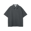 Heavyweight Waffle-knit Polo Shirt 9.7oz-INNBLAC