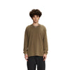 Heavyweight Waffle-knit Long Sleeve T Shirt