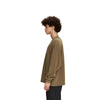 Heavyweight Waffle-knit Long Sleeve T Shirt