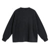 Women's Heavyweight Waffle-knit Long Sleeve T Shirt-INNBLAC