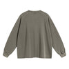 Women's Heavyweight Waffle-knit Long Sleeve T Shirt-INNBLAC