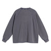 Women's Heavyweight Waffle-knit Long Sleeve T Shirt-INNBLAC