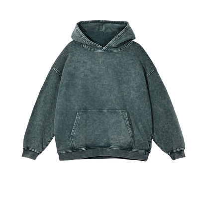 Heavyweight Washed Kangaroo Pocket Hoodie