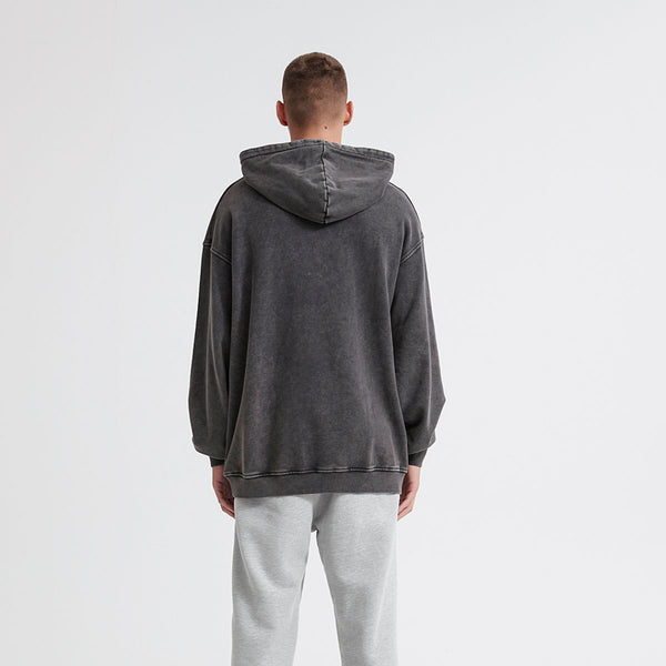 Heavyweight Washed Kangaroo Pocket Hoodie