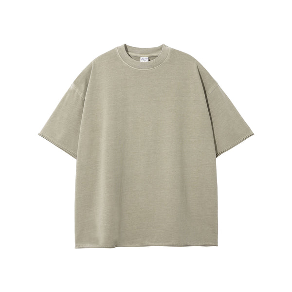 Women's Raw Edge Hem Vintage T Shirt 8oz-INNBLAC