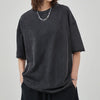 Women's Raw Edge Hem Vintage T Shirt 8oz-INNBLAC
