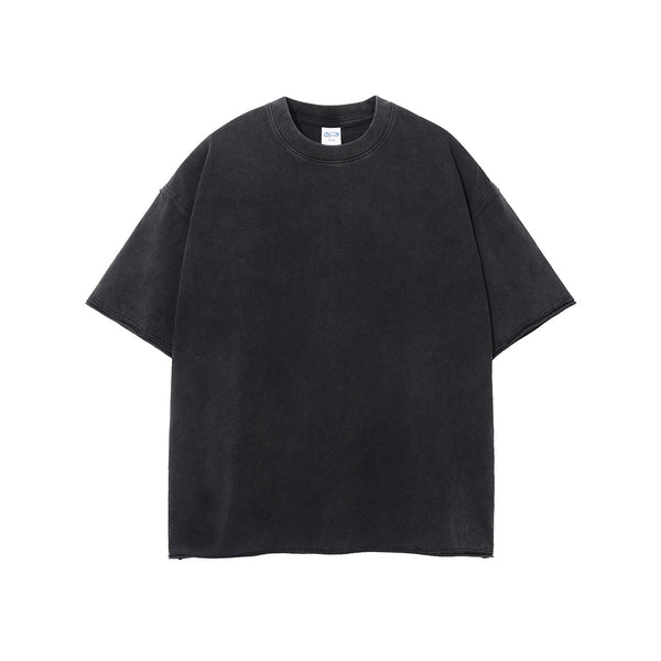 Women's Raw Edge Hem Vintage T Shirt 8oz-INNBLAC