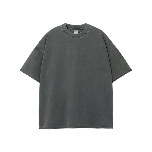 Women's Raw Edge Hem Vintage T Shirt 8oz-INNBLAC