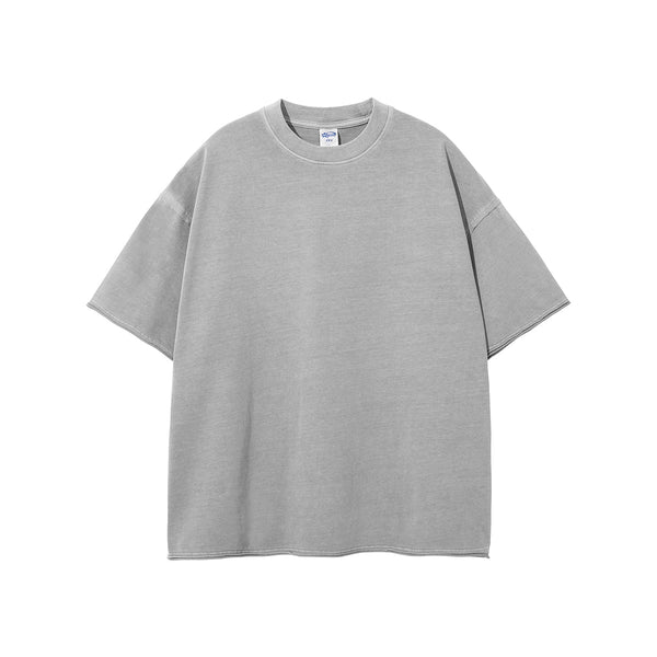 Women's Raw Edge Hem Vintage T Shirt 8oz-INNBLAC