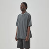 Raw Edge Hem Vintage T Shirt 8oz-INNBLAC