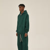Oversized Plush Lining Plain Hoodie
