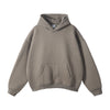 Oversized Plush Lining Plain Hoodie