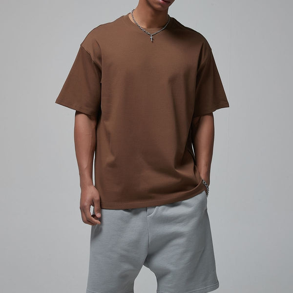 Solid Color Heavyweight T Shirt 9oz-INNBLAC