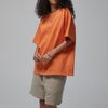 Women's Solid Color Heavyweight T Shirt 9oz-INNBLAC