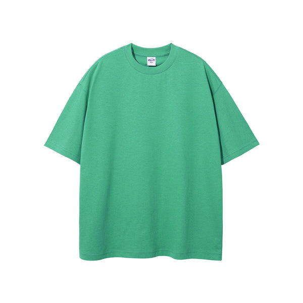 Women's Solid Color Heavyweight T Shirt 9oz-INNBLAC
