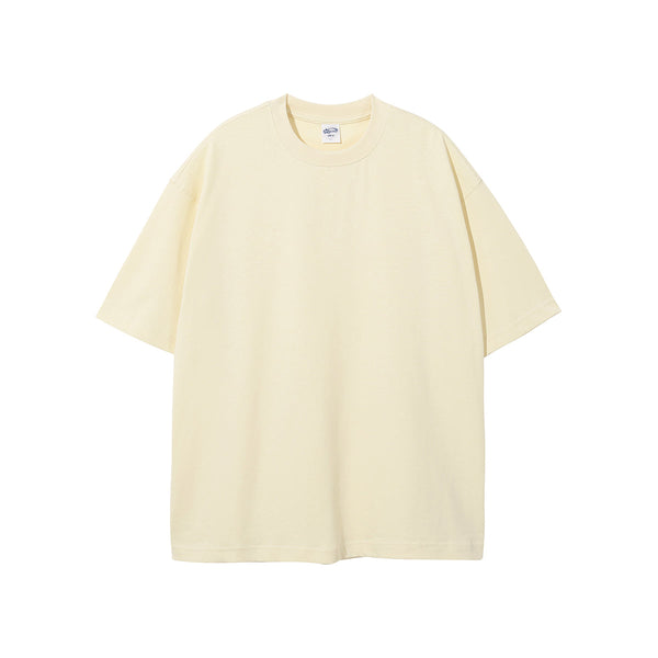 Women's Solid Color Heavyweight T Shirt 9oz-INNBLAC