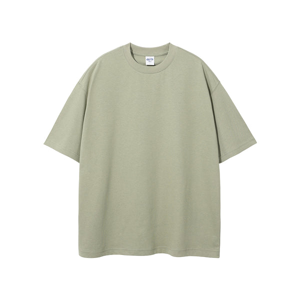 Women's Solid Color Heavyweight T Shirt 9oz-INNBLAC