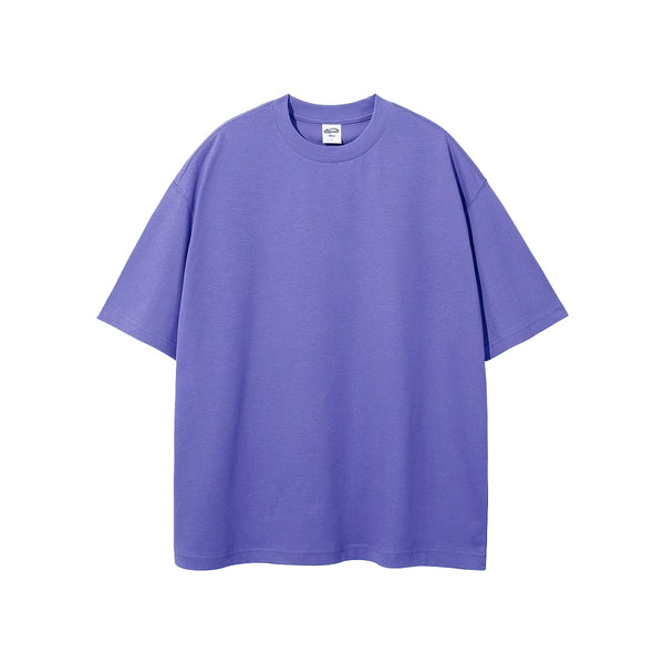 Women's Solid Color Heavyweight T Shirt 9oz-INNBLAC