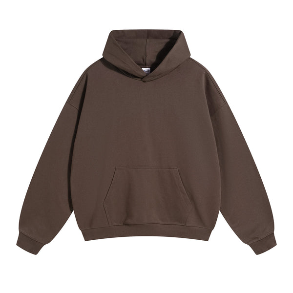 Women's Solid Color Heavyweight Hoodie-INNBLAC