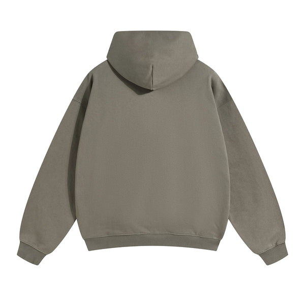 Women's Solid Color Heavyweight Hoodie-INNBLAC
