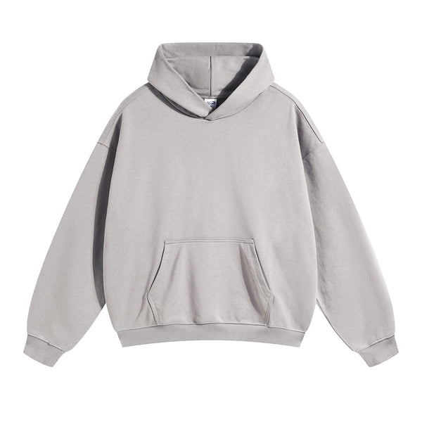 Women's Solid Color Heavyweight Hoodie-INNBLAC
