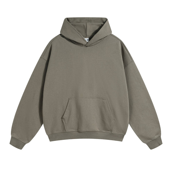 Women's Solid Color Heavyweight Hoodie-INNBLAC