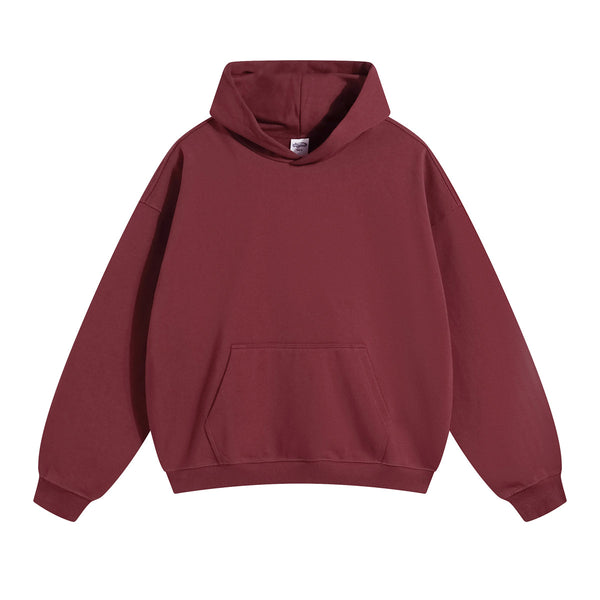 Women's Solid Color Heavyweight Hoodie-INNBLAC