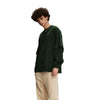 Solid Color Mock Two Piece Sweatshirt